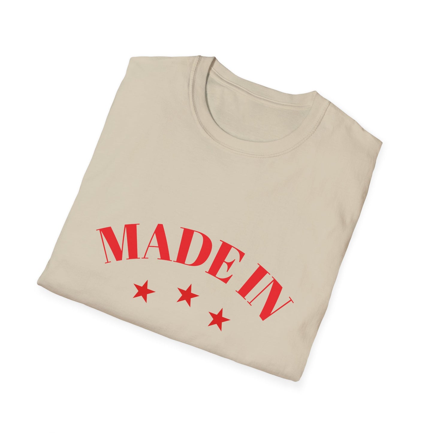 Patriotic Unisex T-Shirt, Casual Unisex Tee, Made in America Shirt, American Pride Apparel, 4th of July Outfit, Summer Style