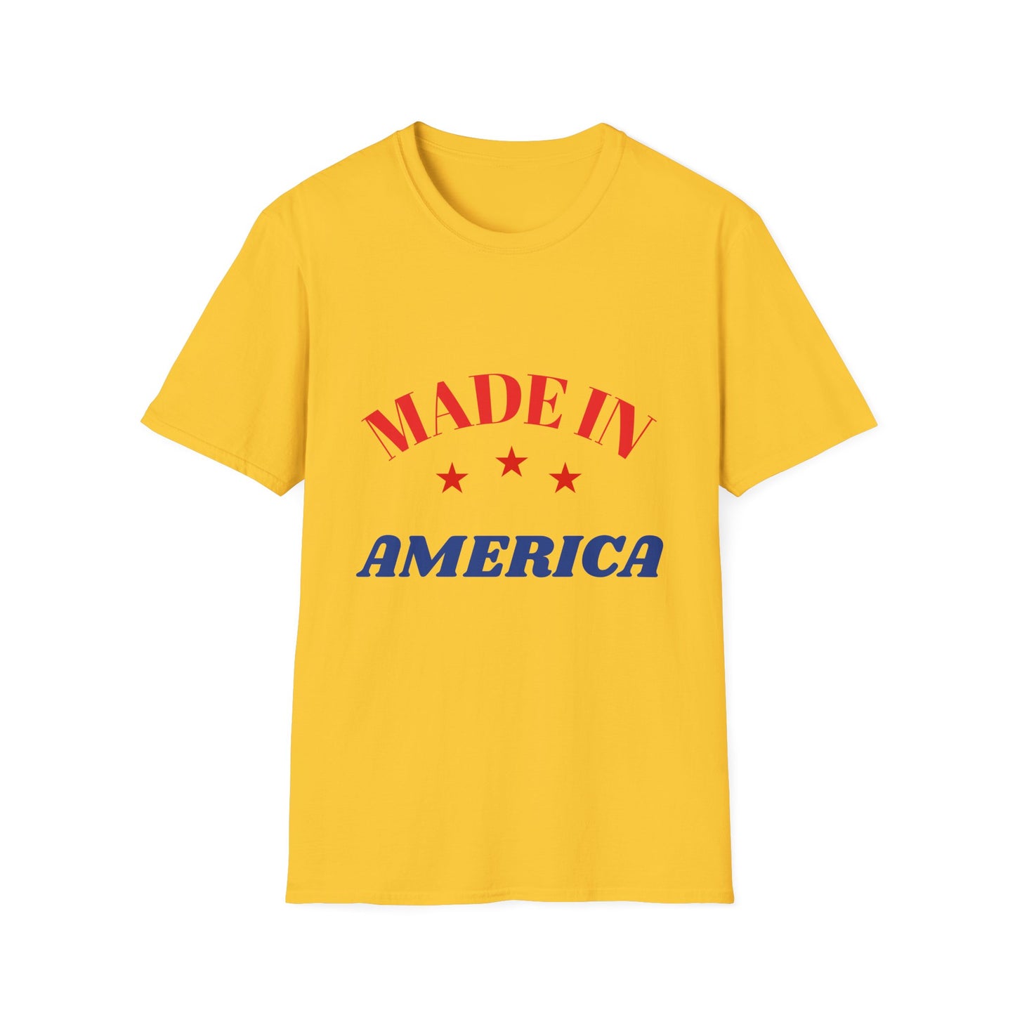 Patriotic Unisex T-Shirt, Casual Unisex Tee, Made in America Shirt, American Pride Apparel, 4th of July Outfit, Summer Style