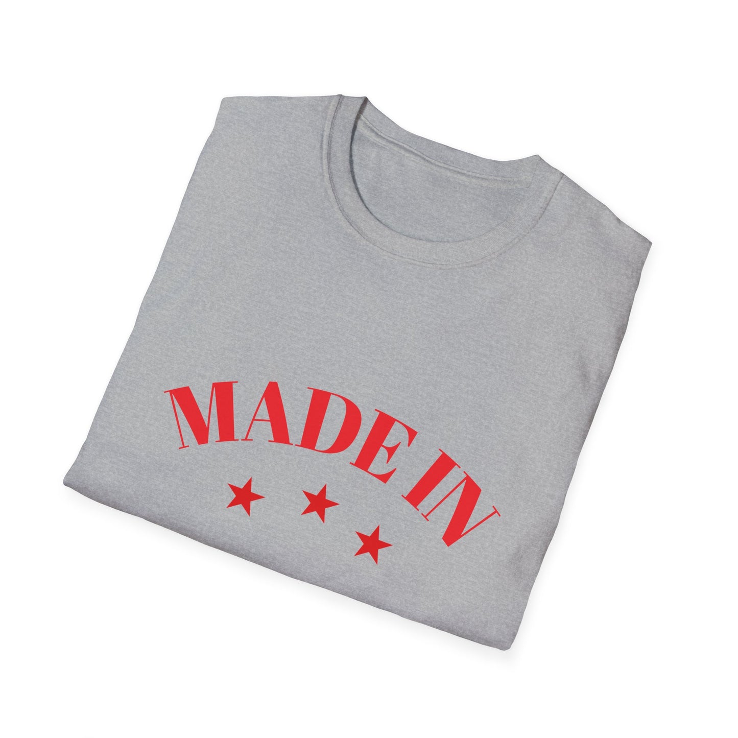 Patriotic Unisex T-Shirt, Casual Unisex Tee, Made in America Shirt, American Pride Apparel, 4th of July Outfit, Summer Style