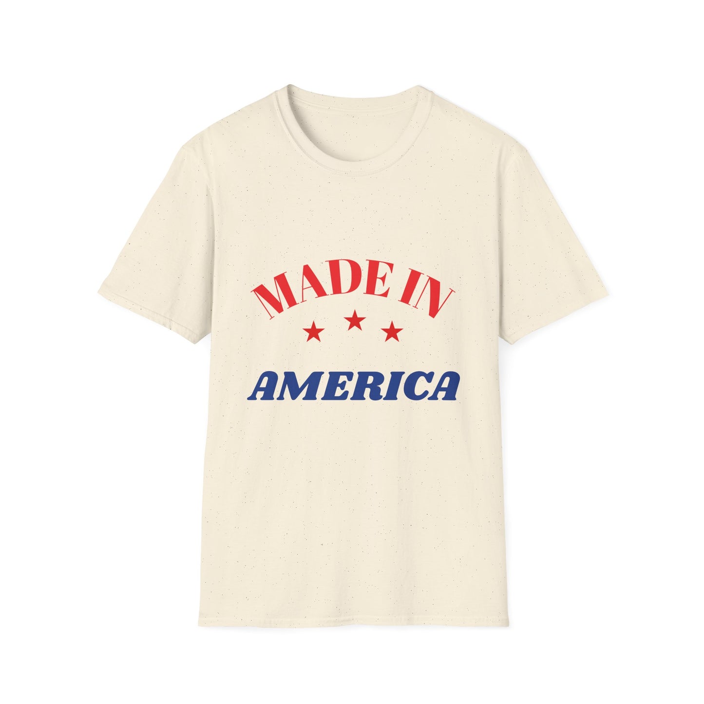 Patriotic Unisex T-Shirt, Casual Unisex Tee, Made in America Shirt, American Pride Apparel, 4th of July Outfit, Summer Style