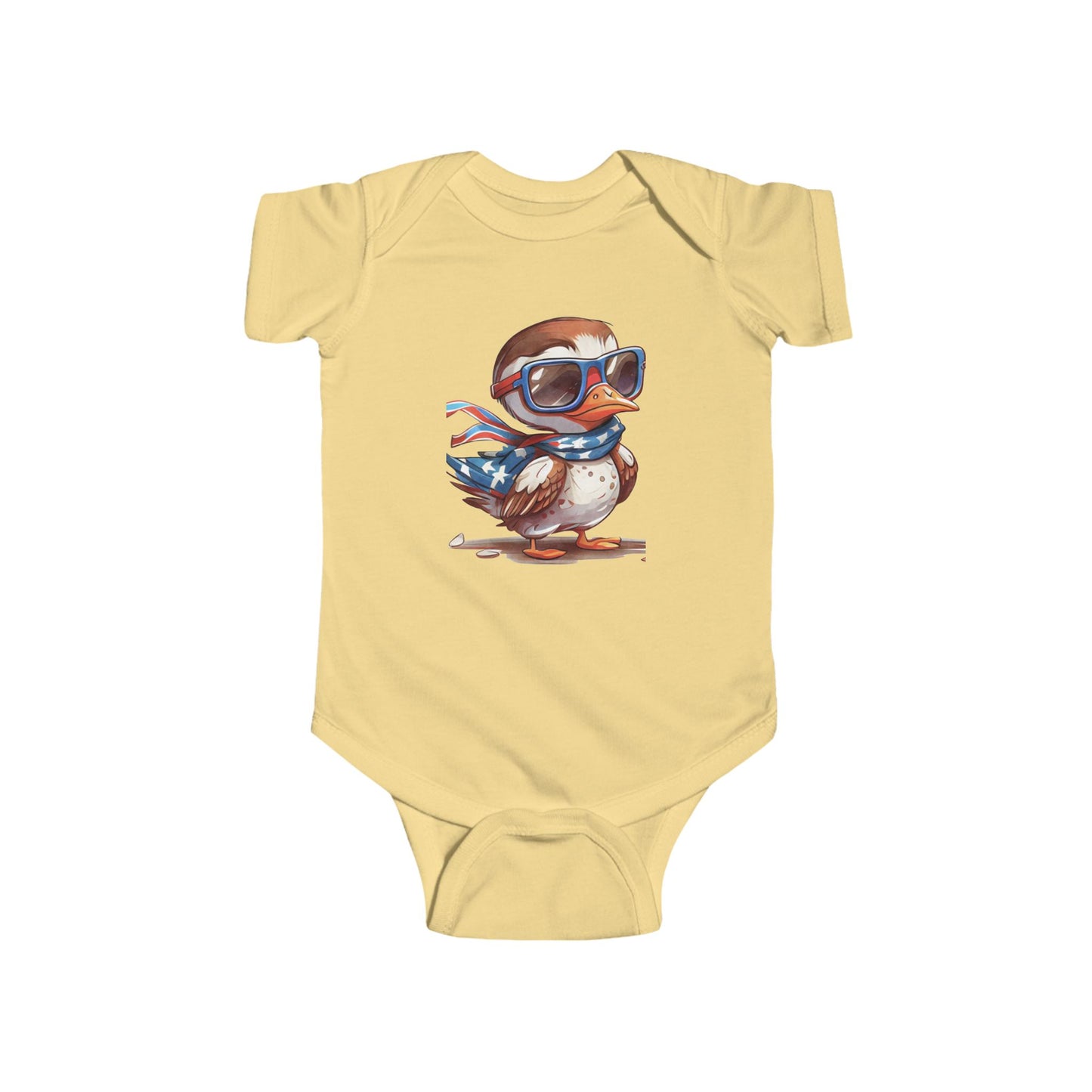 Infant Bodysuit - Cute Bird Design for Baby Boys & Girls