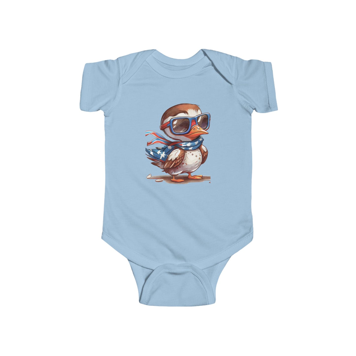 Infant Bodysuit - Cute Bird Design for Baby Boys & Girls