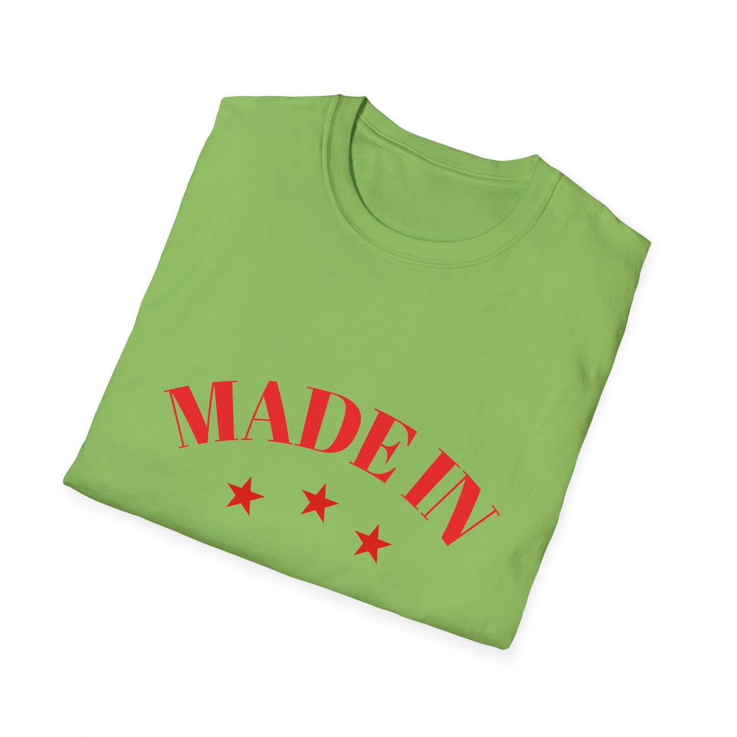 Patriotic Unisex T-Shirt, Casual Unisex Tee, Made in America Shirt, American Pride Apparel, 4th of July Outfit, Summer Style
