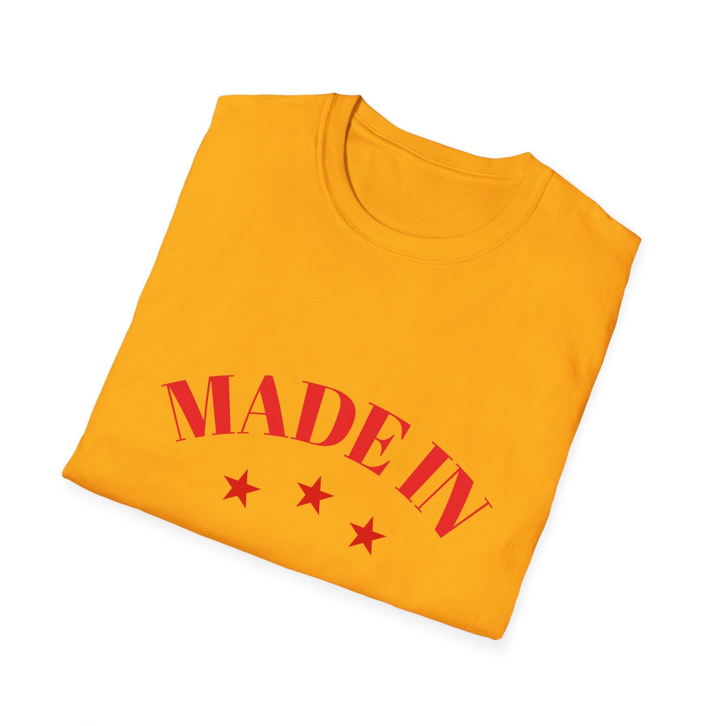Patriotic Unisex T-Shirt, Casual Unisex Tee, Made in America Shirt, American Pride Apparel, 4th of July Outfit, Summer Style