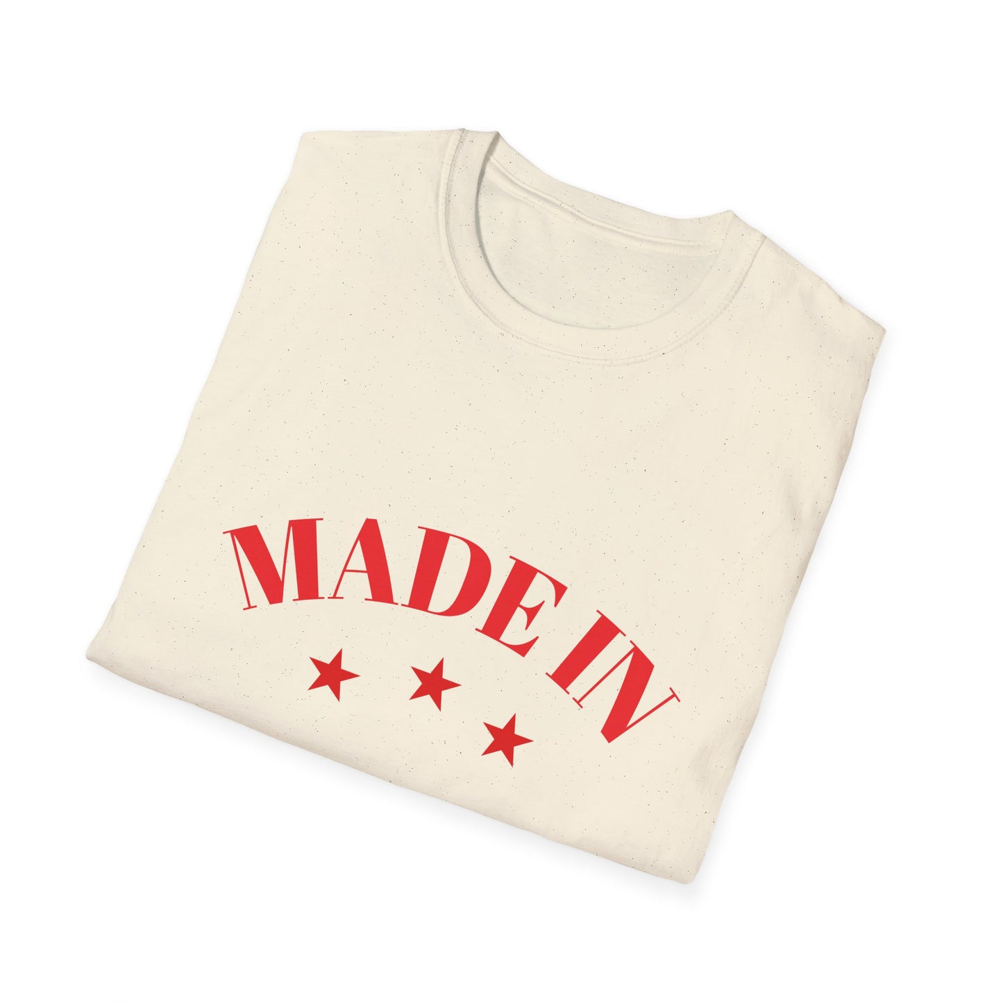 Patriotic Unisex T-Shirt, Casual Unisex Tee, Made in America Shirt, American Pride Apparel, 4th of July Outfit, Summer Style
