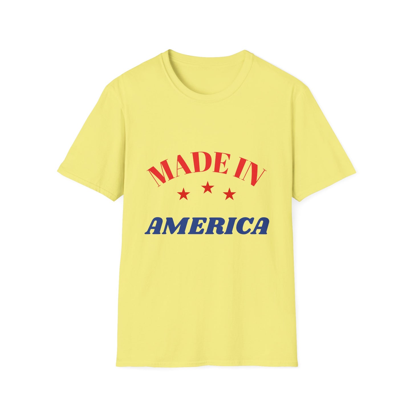 Patriotic Unisex T-Shirt, Casual Unisex Tee, Made in America Shirt, American Pride Apparel, 4th of July Outfit, Summer Style