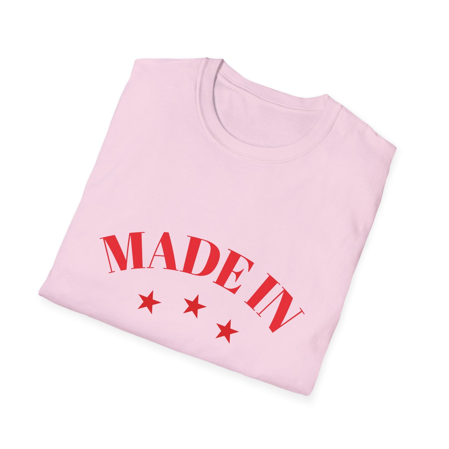 Patriotic Unisex T-Shirt, Casual Unisex Tee, Made in America Shirt, American Pride Apparel, 4th of July Outfit, Summer Style