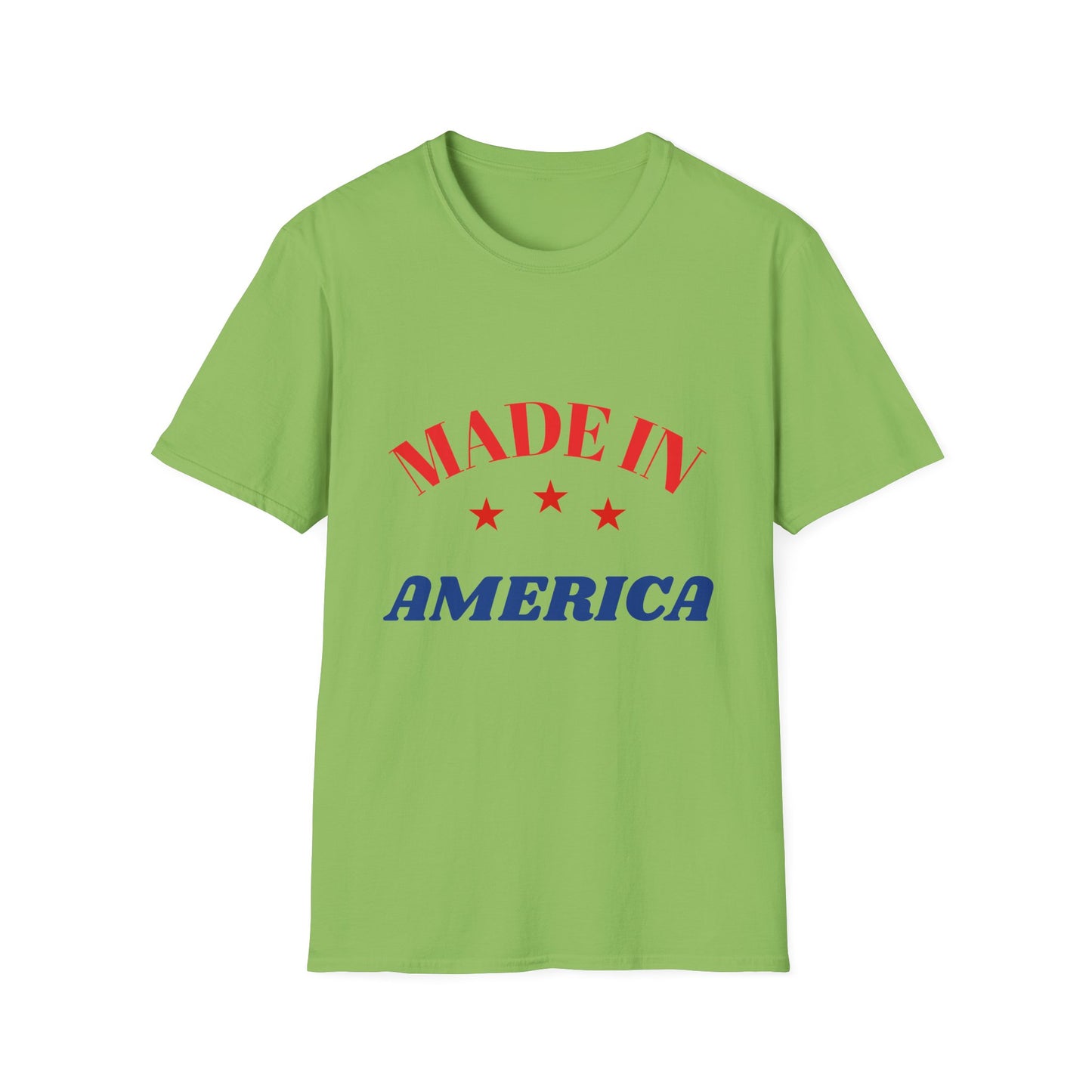 Patriotic Unisex T-Shirt, Casual Unisex Tee, Made in America Shirt, American Pride Apparel, 4th of July Outfit, Summer Style