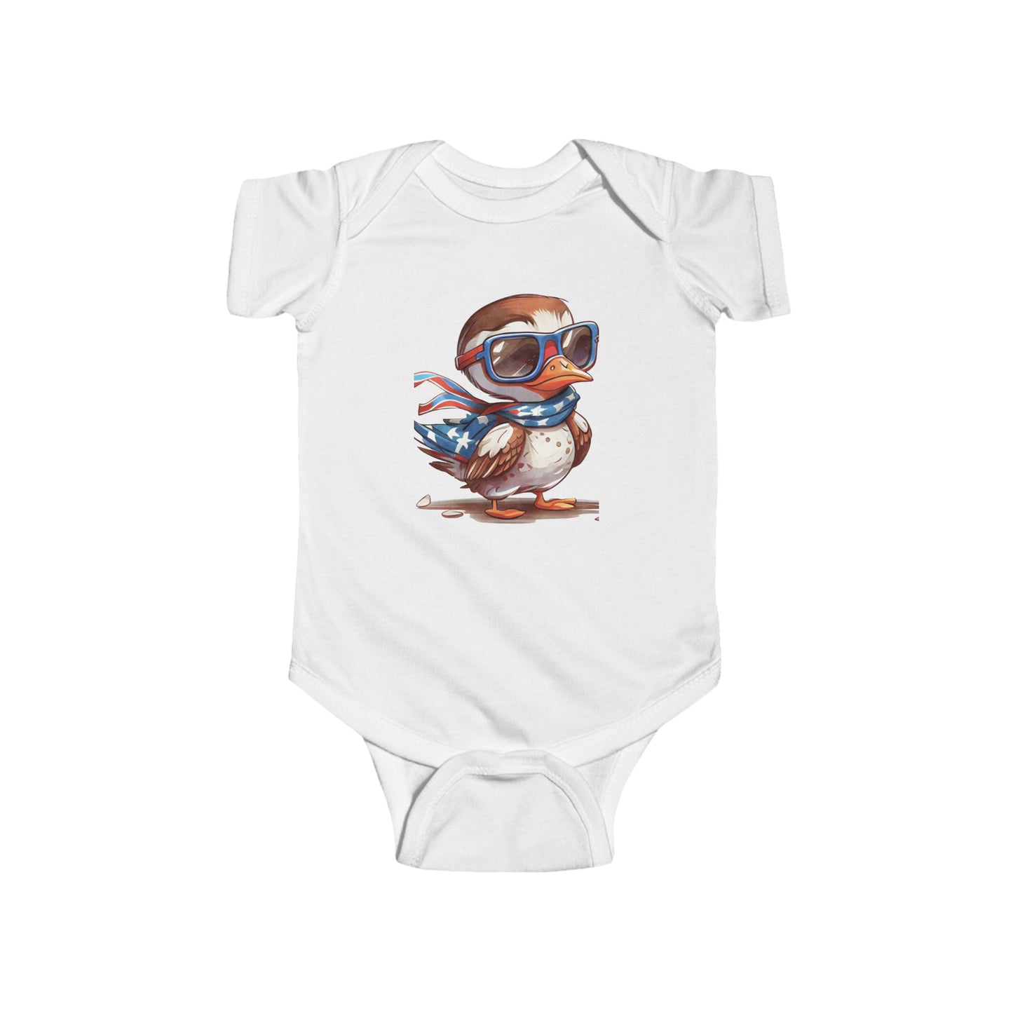 Infant Bodysuit - Cute Bird Design for Baby Boys & Girls
