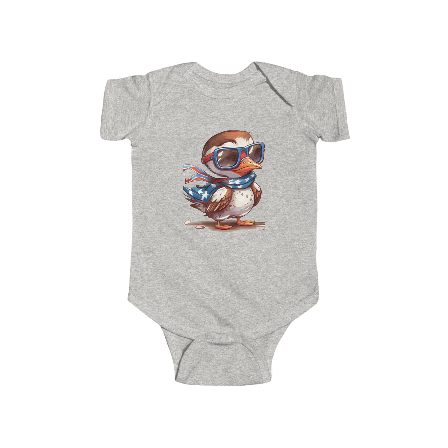 Infant Bodysuit - Cute Bird Design for Baby Boys & Girls