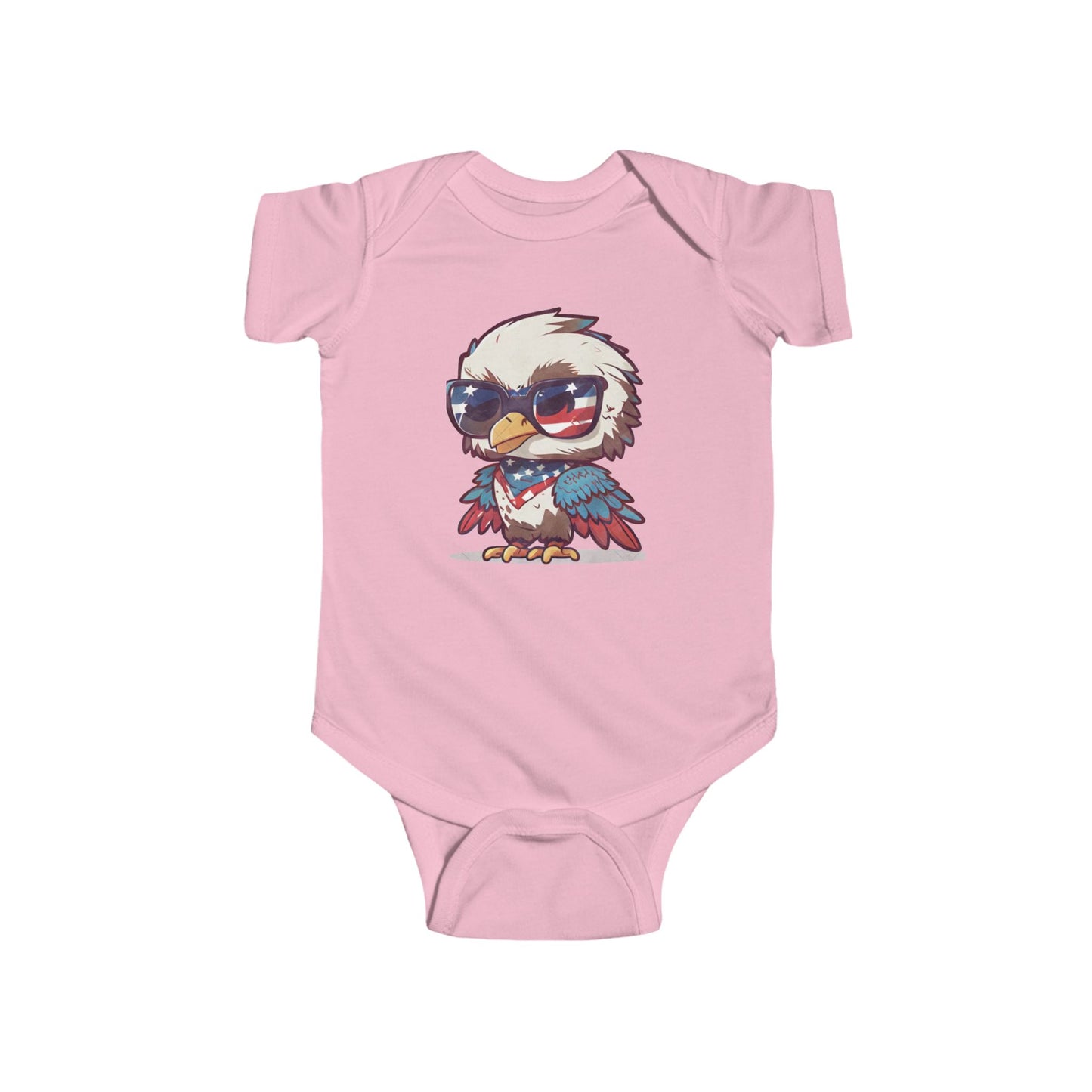 Patriotic Baby Bodysuit - Adorable American Eagle Design